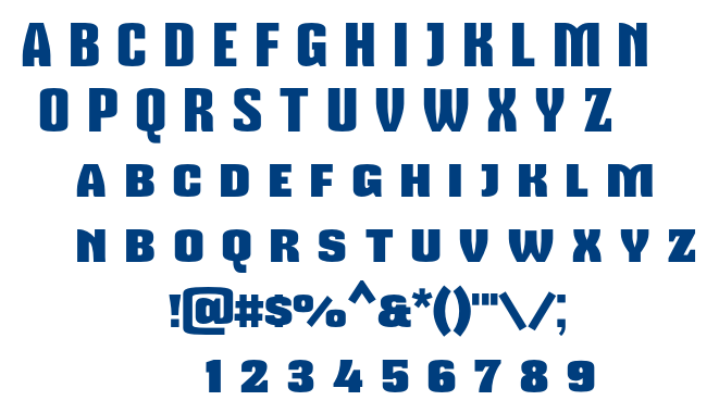 Mikodacs font