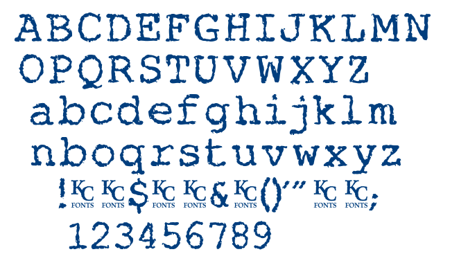 Misery Loves Company font