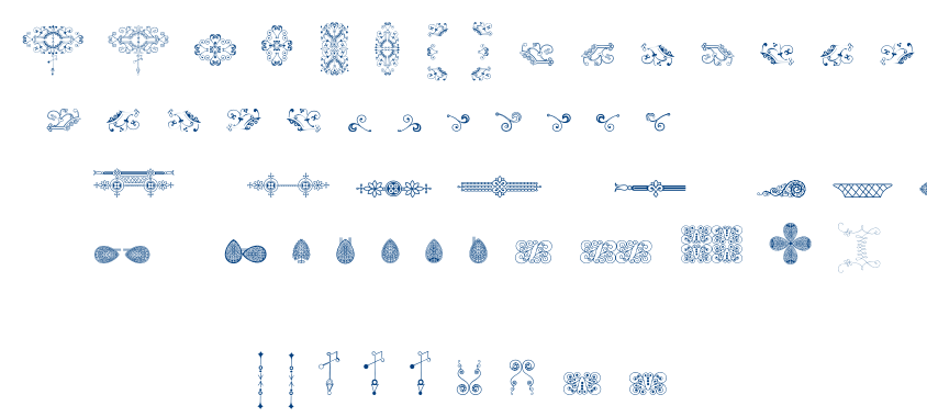 Naive Ornaments font