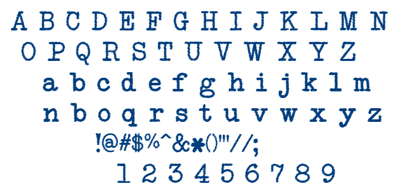 NeoBulletin Trash font