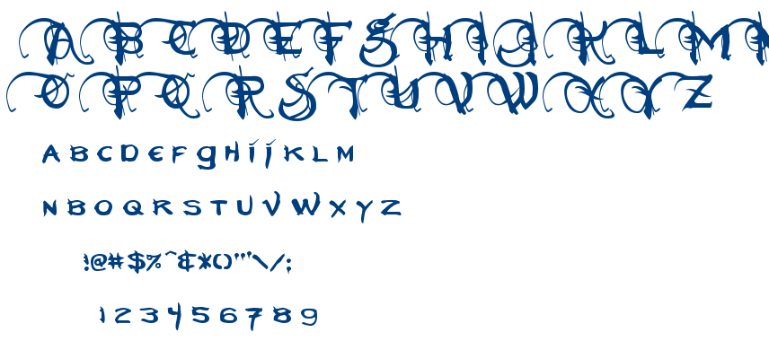 Neverwinter font
