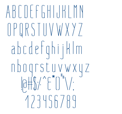 Nue font
