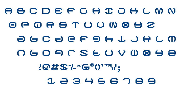 Omega Sentry font