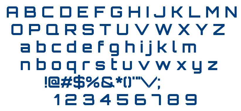 Orbitron font