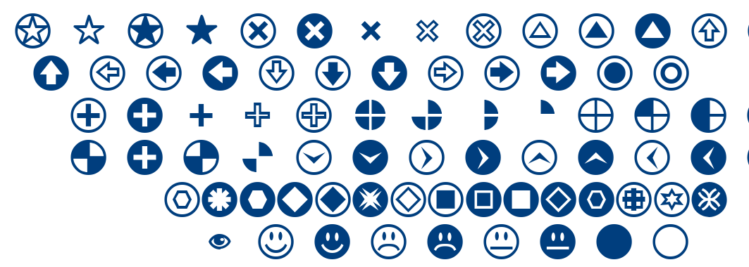 PizzaDude Bullets font