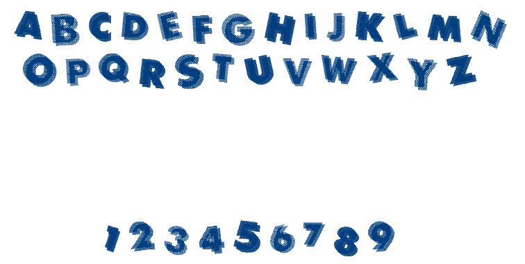 PANIC font
