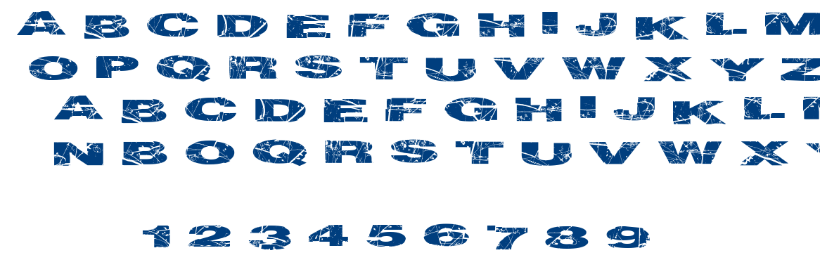 Particle Physics font