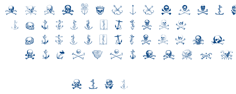 Pirates Two font