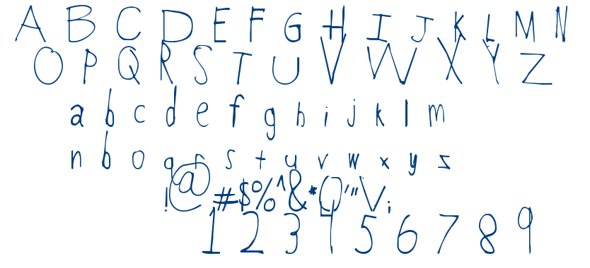 Pizza is my Favorite font