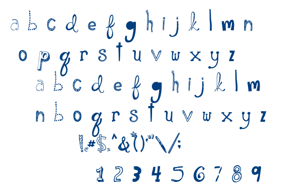 Please Show Me Love font