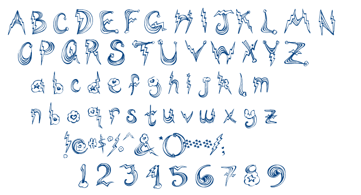 PonyRides font