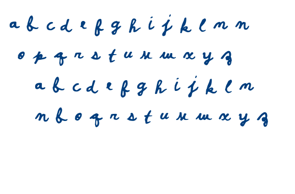 Poster Script B font