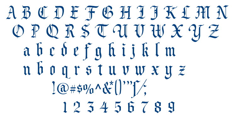 Prince Valiant font