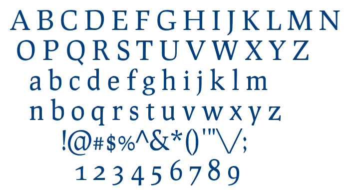 Prociono font