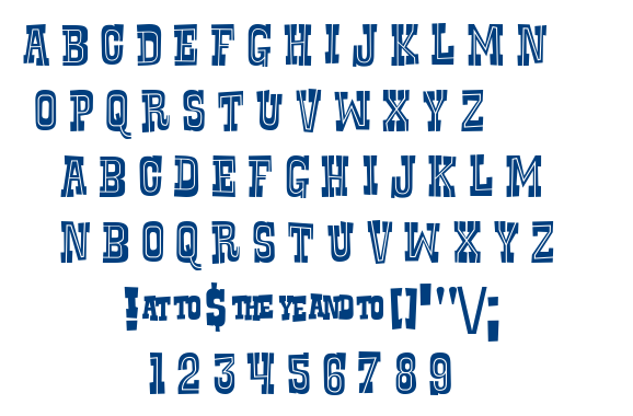 Rustler font