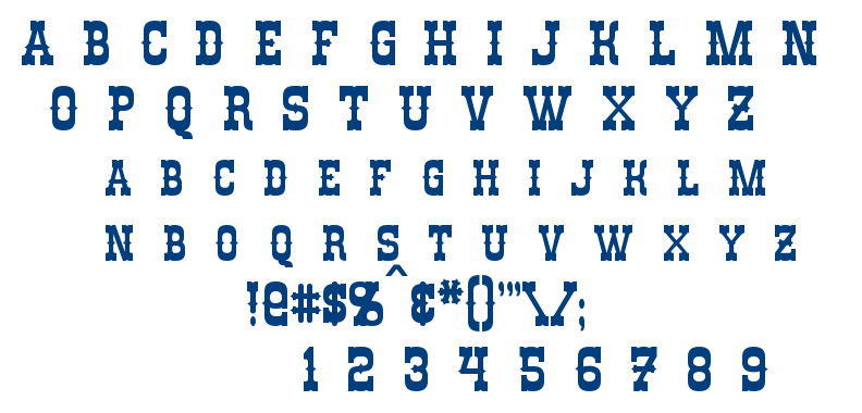 Rio Oro font