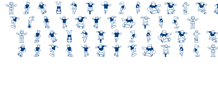 Rodney Mullen King font