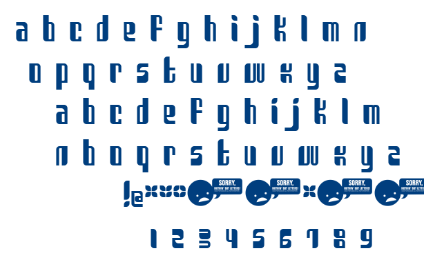 Sanka font