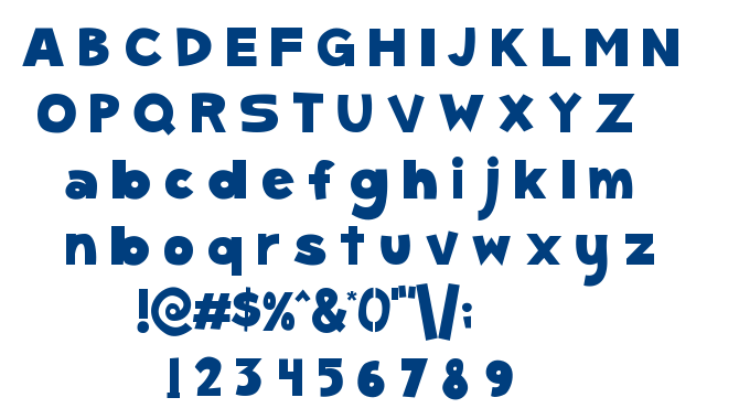 SC Gum Kids font