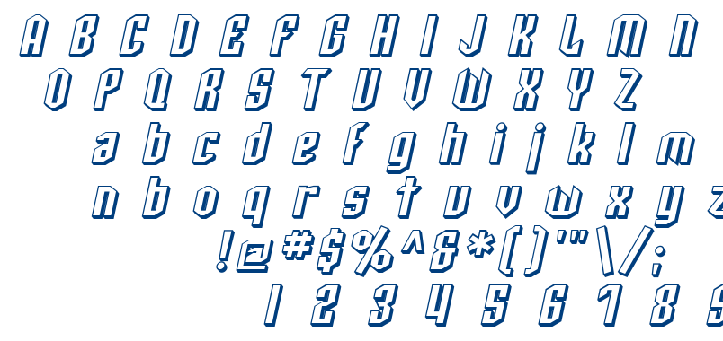 SF Archery Black font