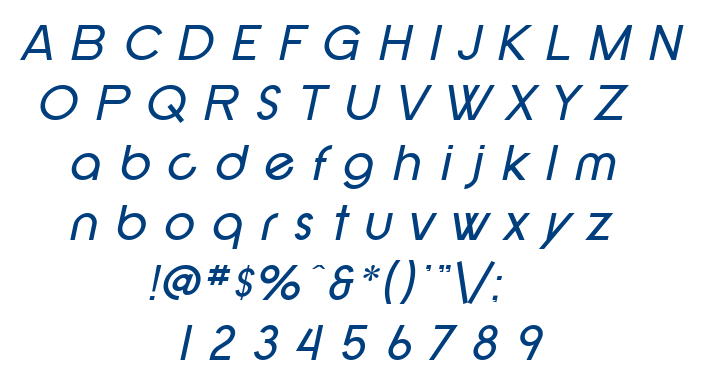 SF New Republic font