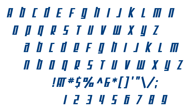 SF Square Root font