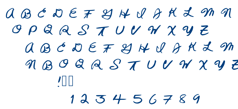 Skeluna font