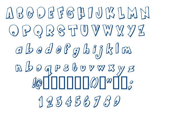Smartie font