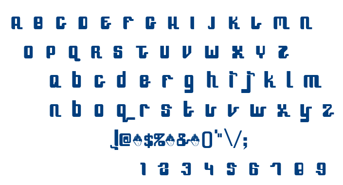 SpeedFreek font