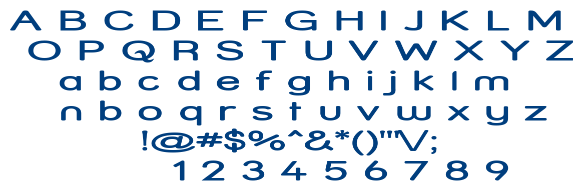 Street font