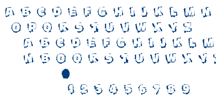 Scratch To Reveal font