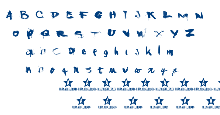 Shanked font