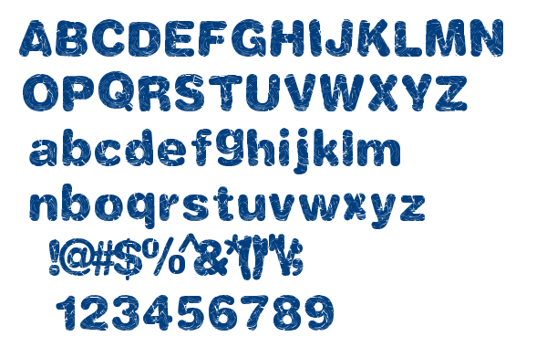 Shatter Web font