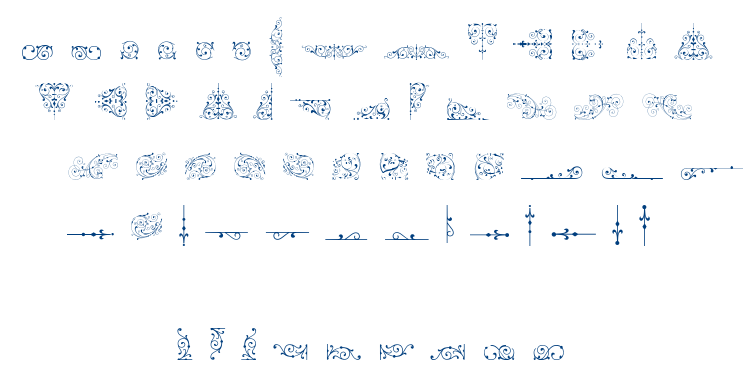 Soft Ornaments Eight font