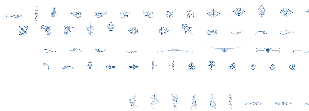 Soft Ornaments Three font