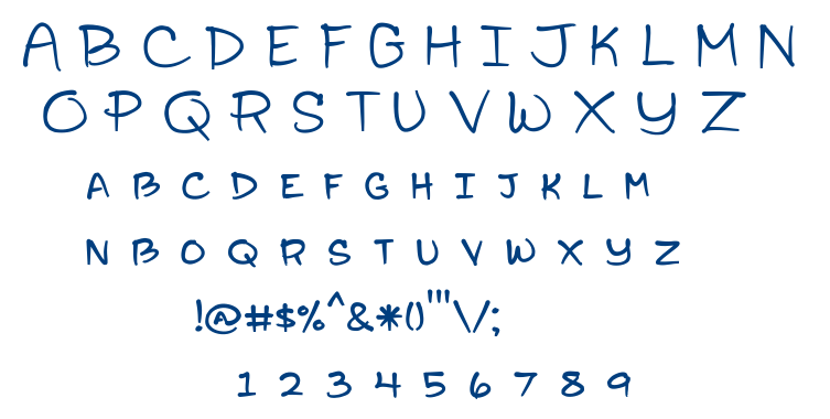 Sophomore Yearbook font