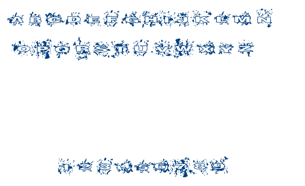 Splatish font