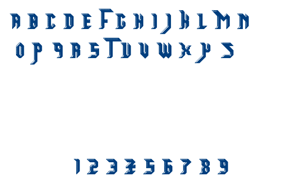 STARSTEEL font