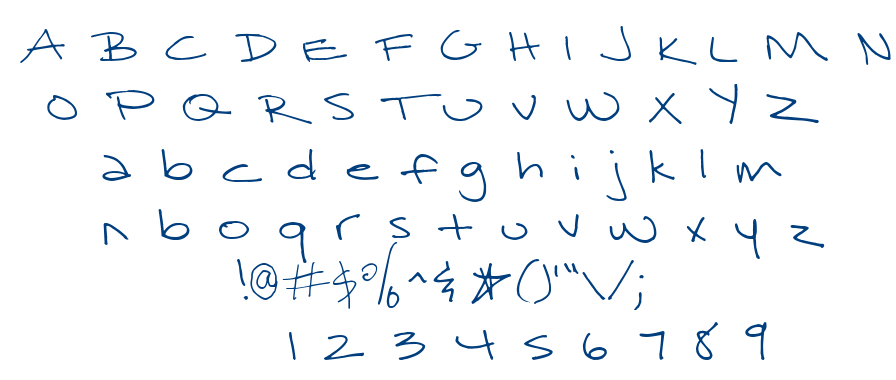 Surrendered Heart font