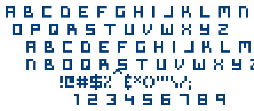 Symtext font