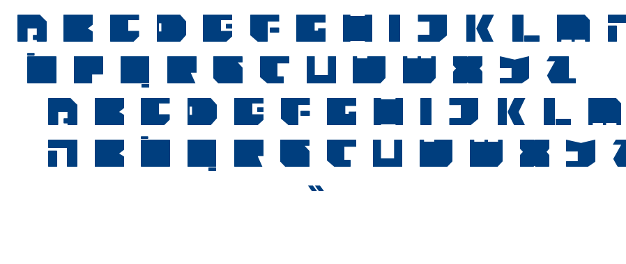 Tecno font
