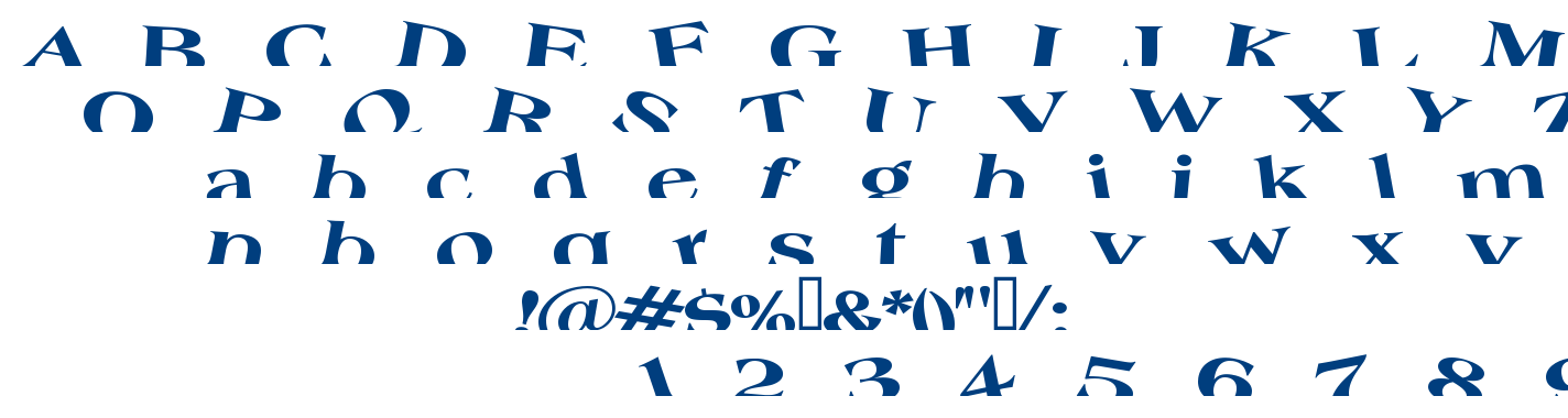 Troubled Genius font