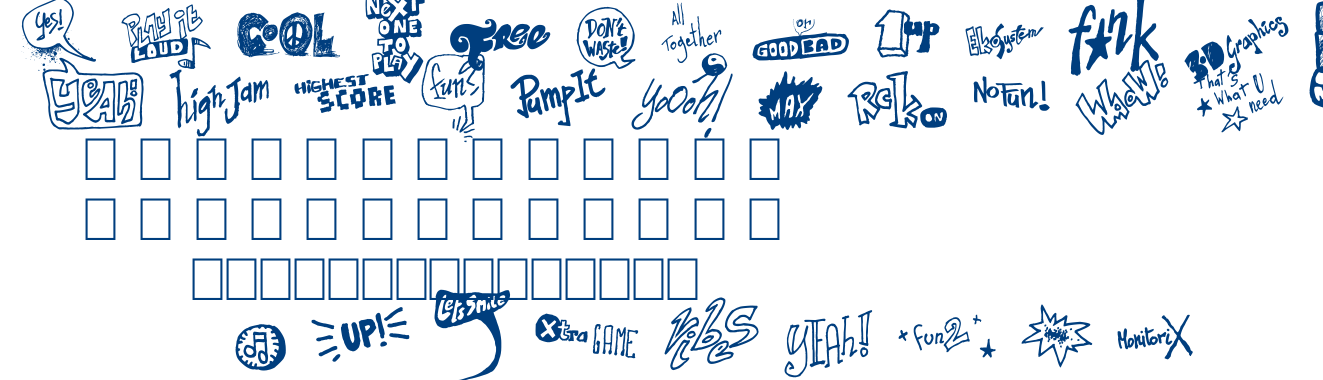 TALK OF THE WALL font