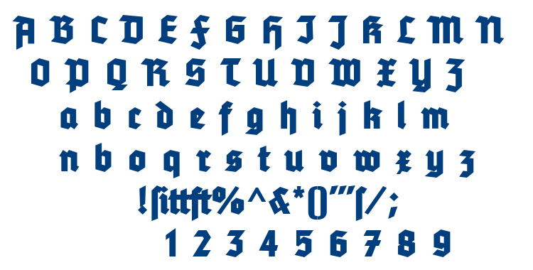 Tannenberg Fett font