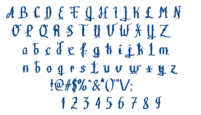 Teitheas font