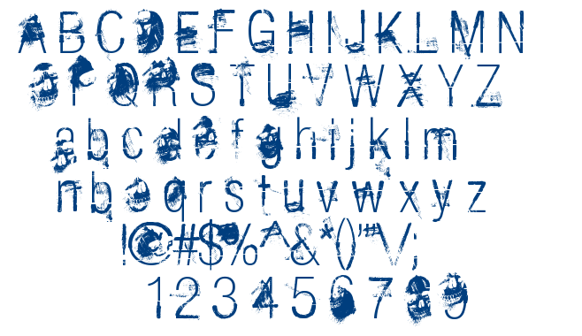 The Last Soundtrack font