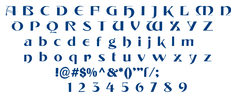 Tintoretto font