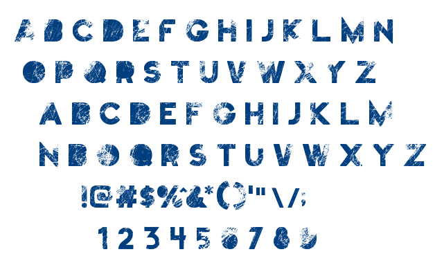 Truskey font