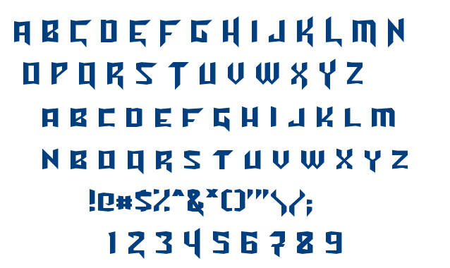 Turok font