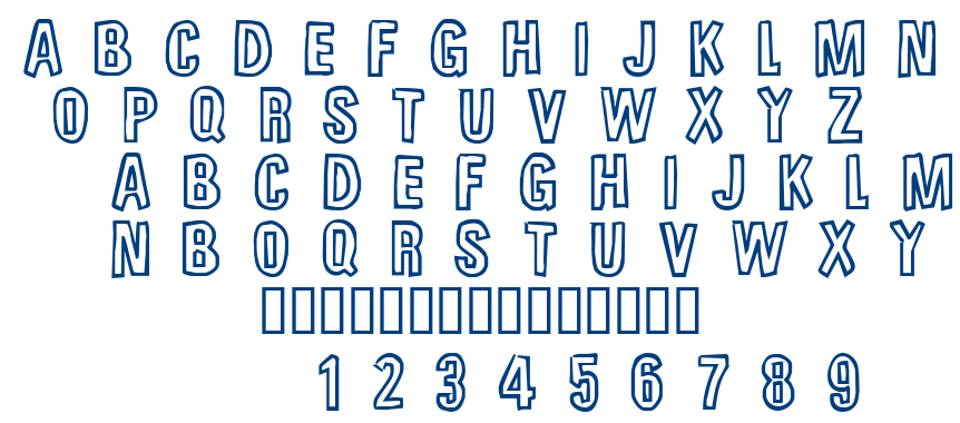 Unfinished Sympahthy font